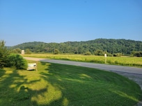 View from the driveway