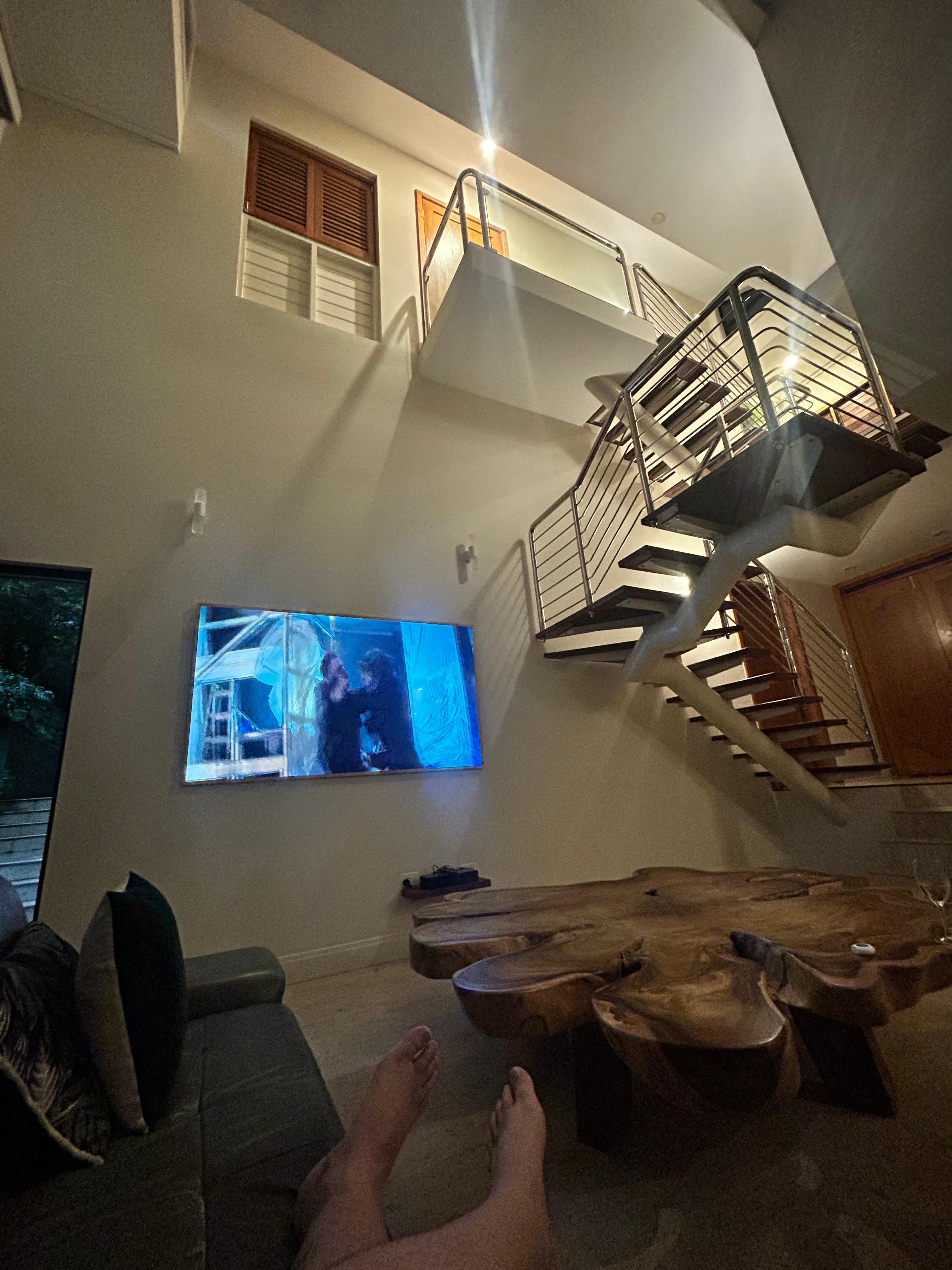 Beware the stairs for young kids