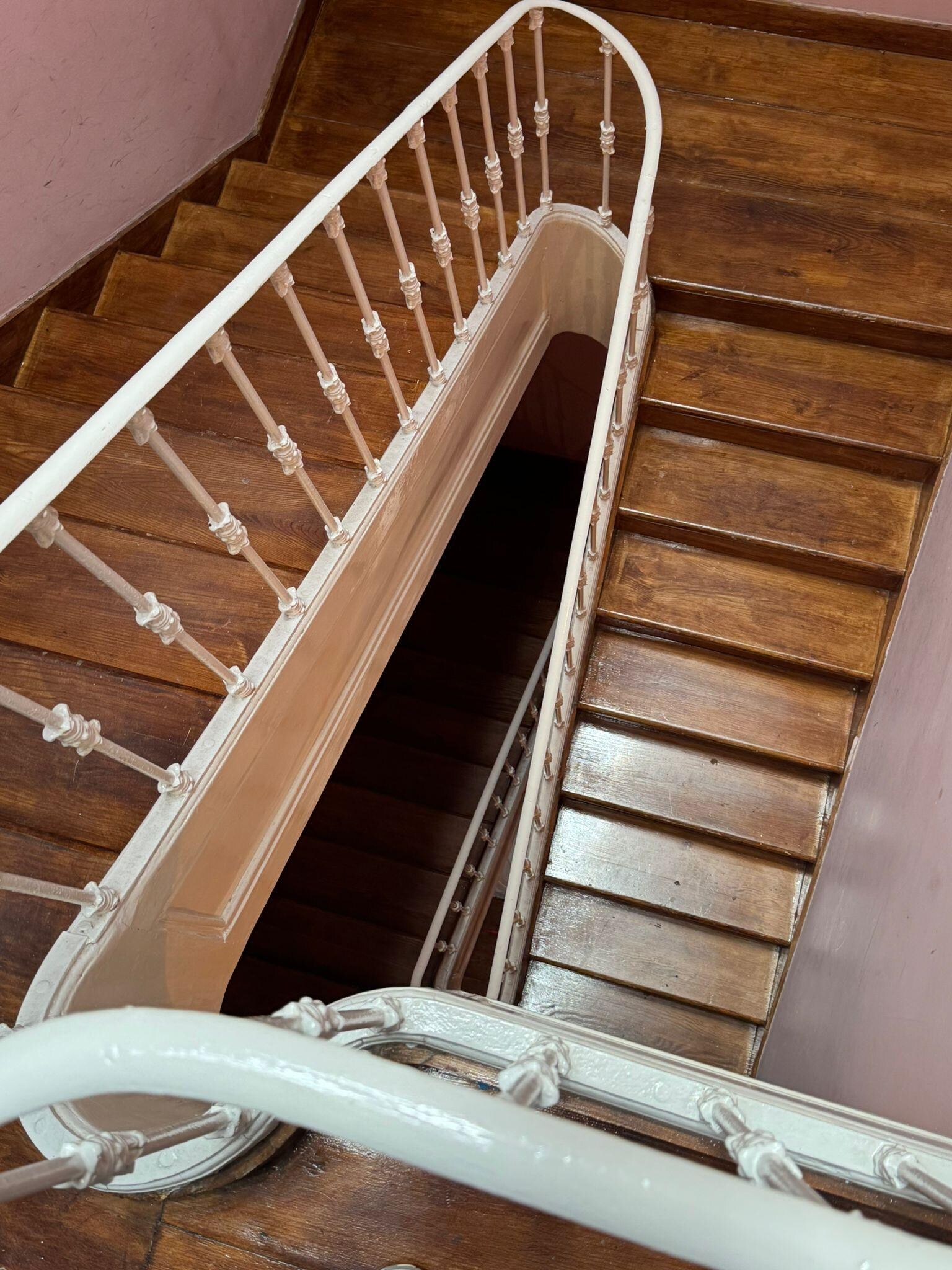 Staircase to apartment