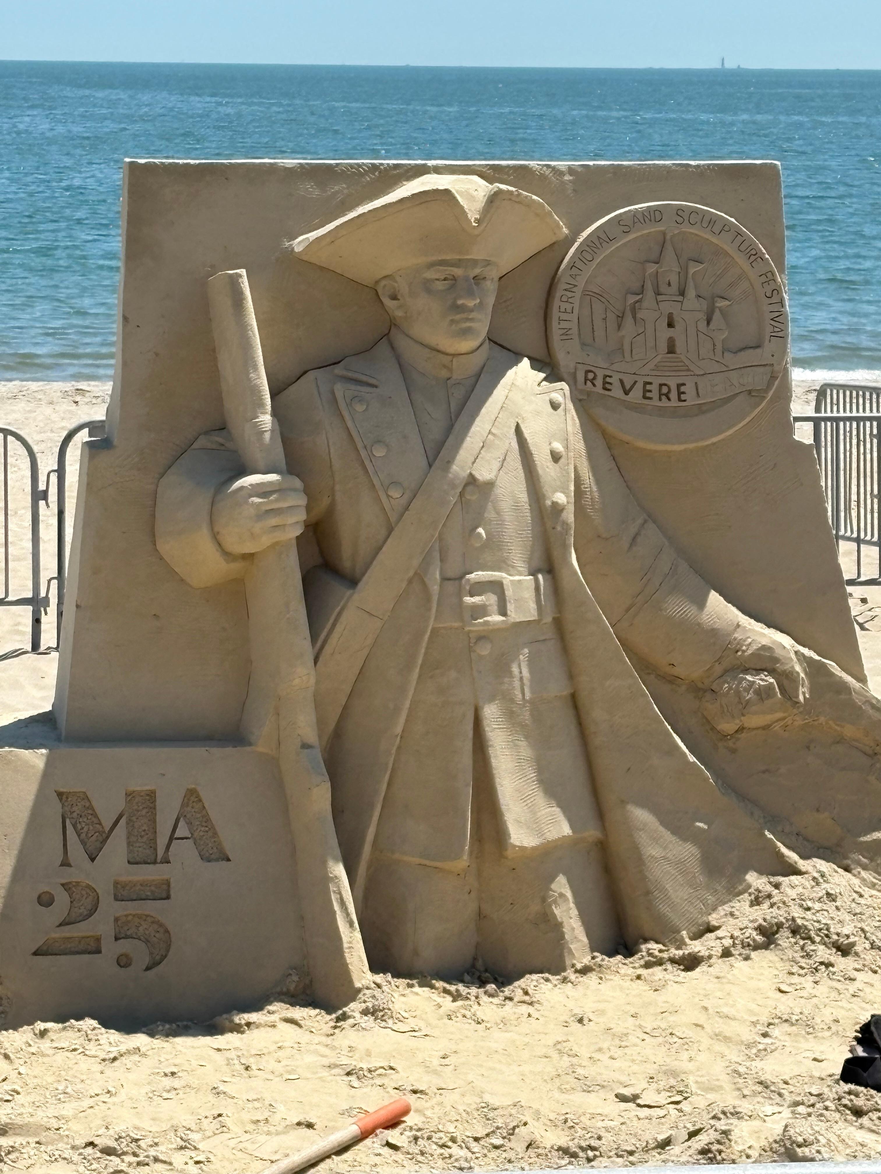 Great time watching the suns sculptors from Poland, Canada, Netherlands and USA
