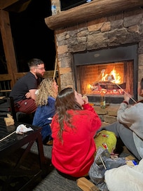 S’mores in the evening