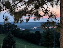 Sunset on the terrace