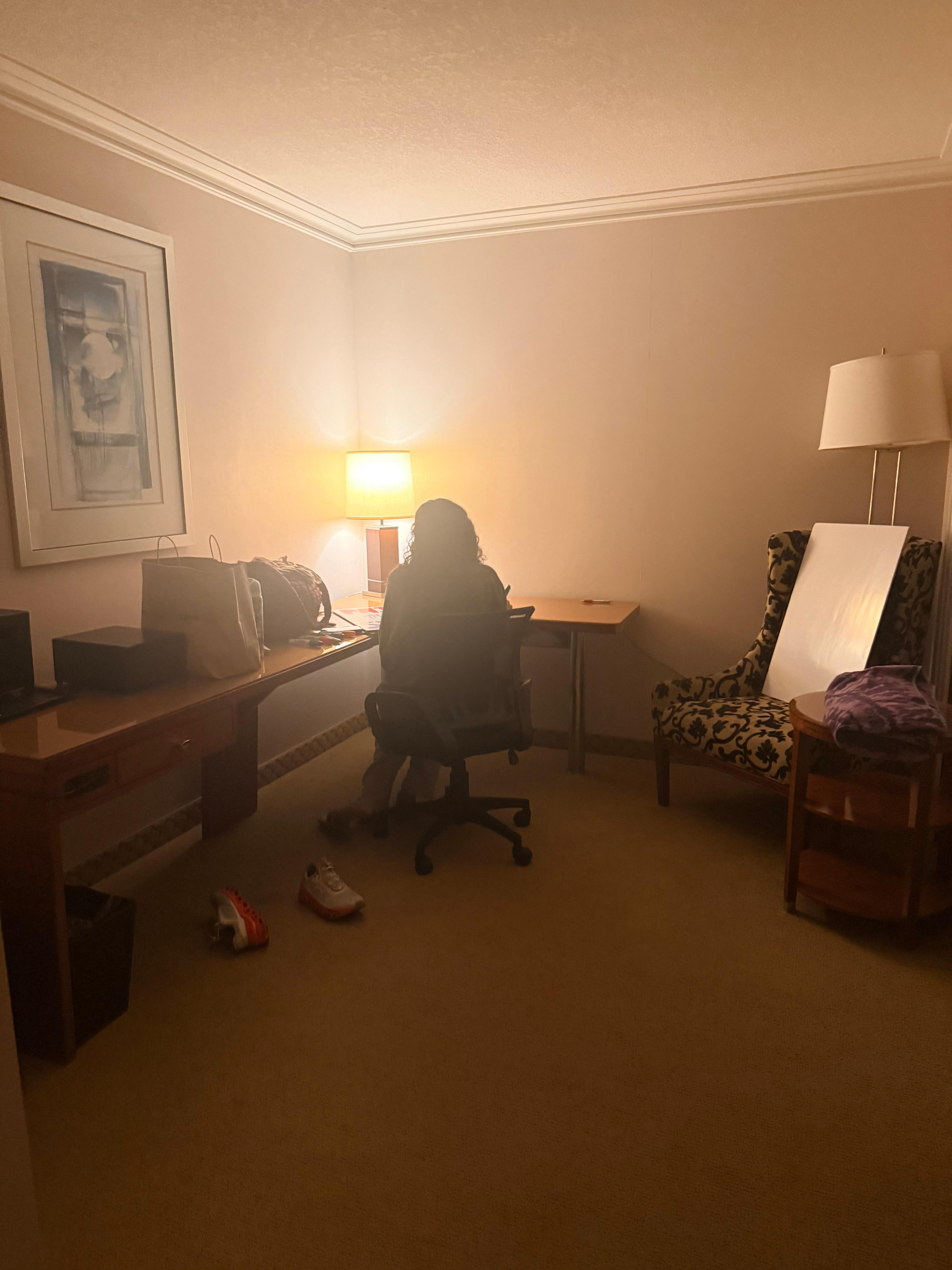 Generous office space 
