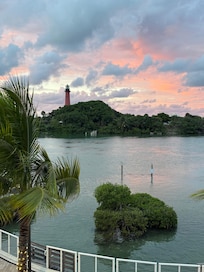 Dinner with a lighthouse view