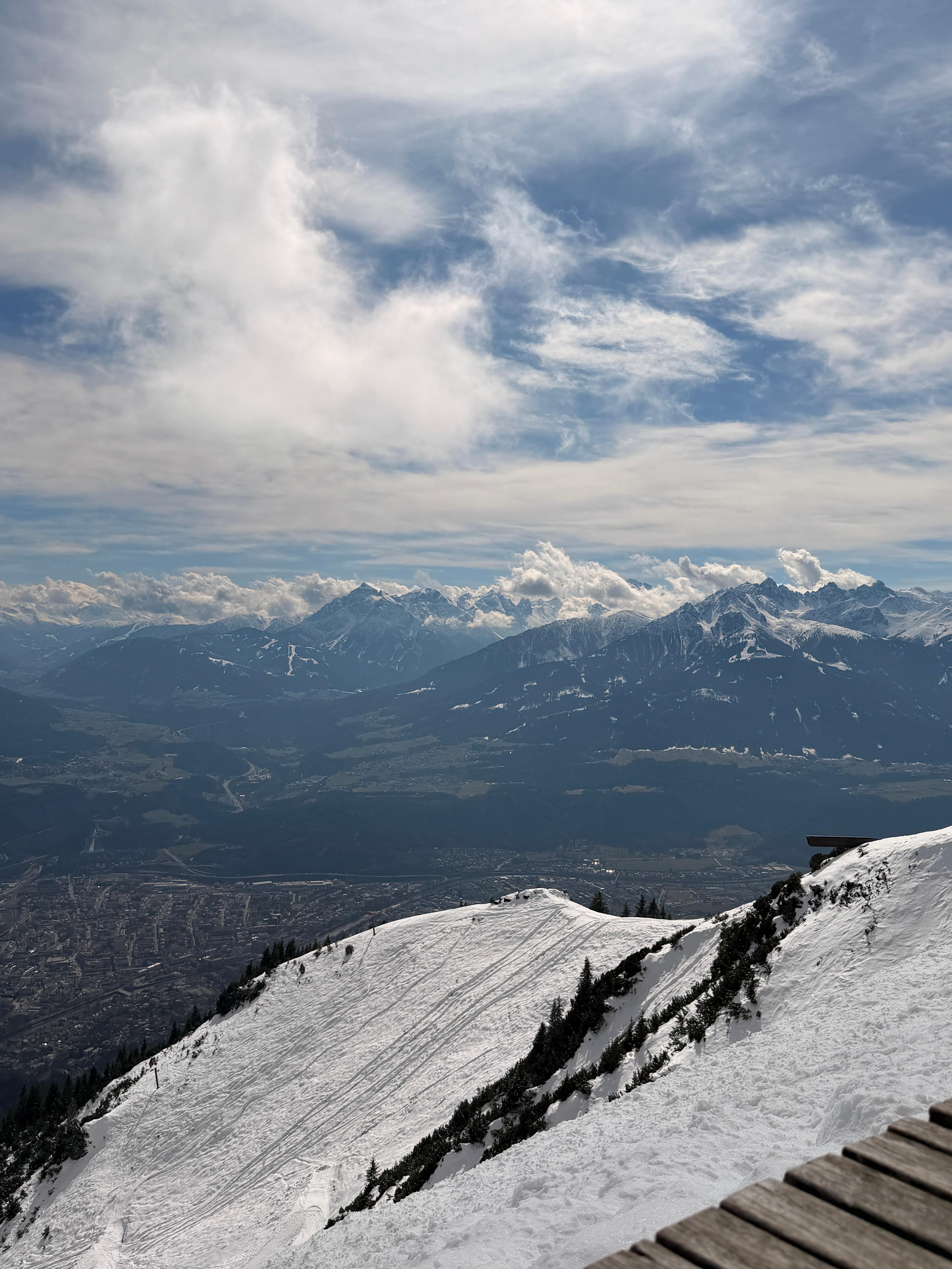 View from the ski resort 