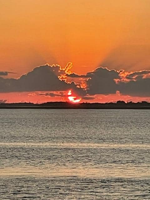 Sunset at Little Tybee Bay