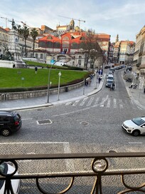 Voici la vue, de notre balcon