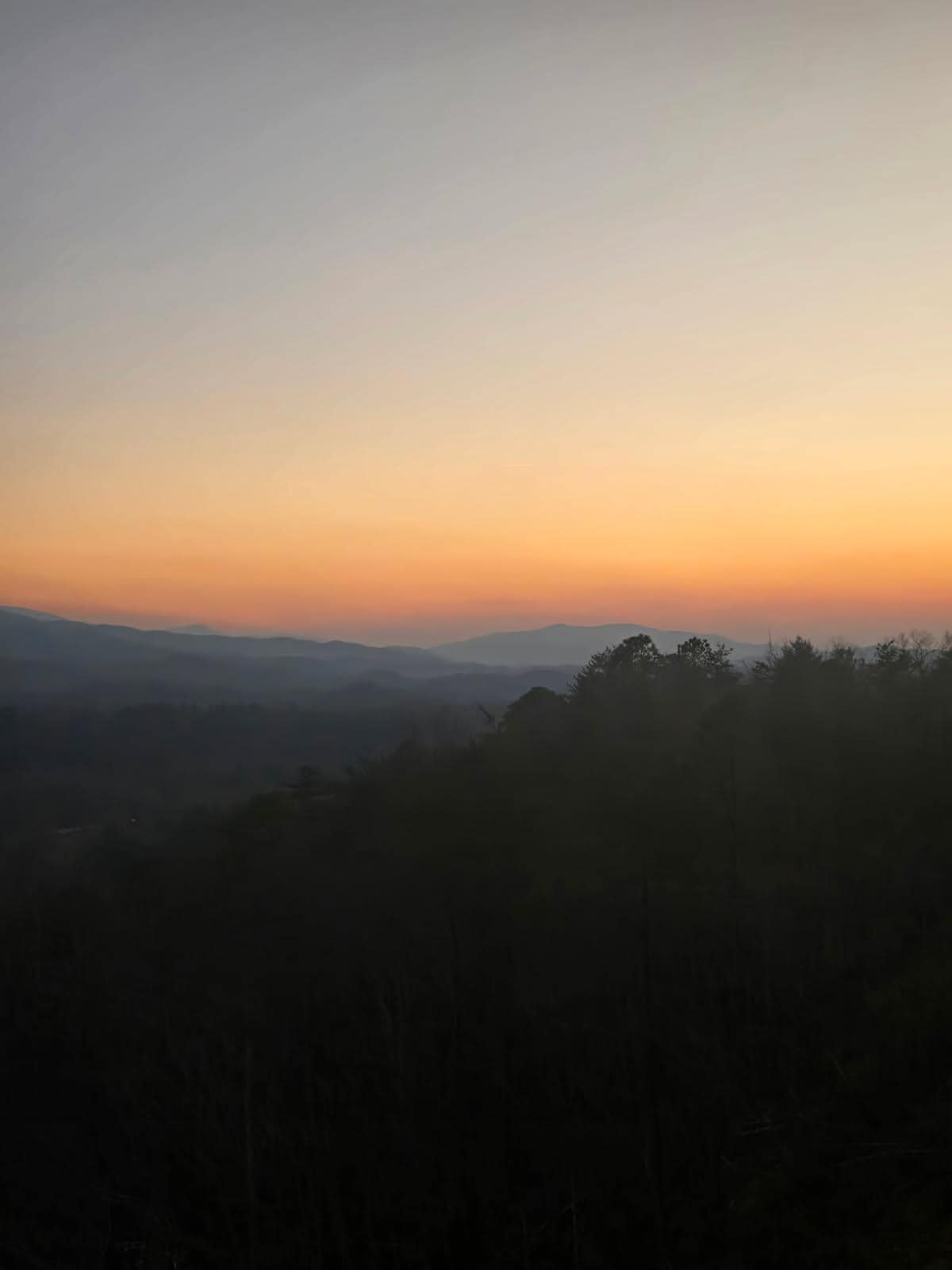 View from the balcony. 