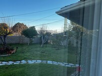 View from bedroom window