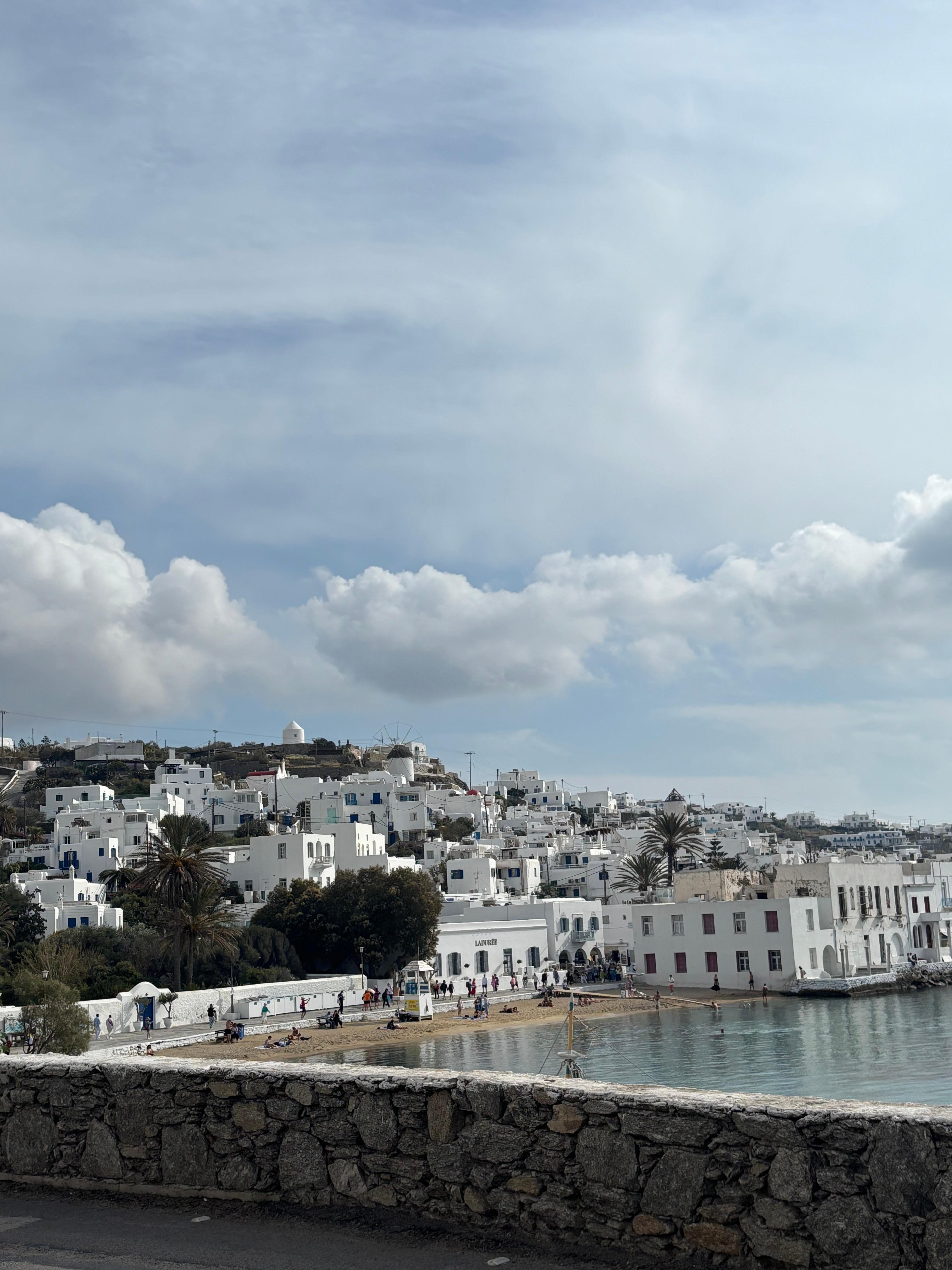 View from our balcony