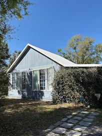 Secluded in its own space. I love a little privacy