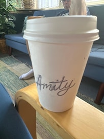 Enjoyed a great breakfast -d-list coffee
