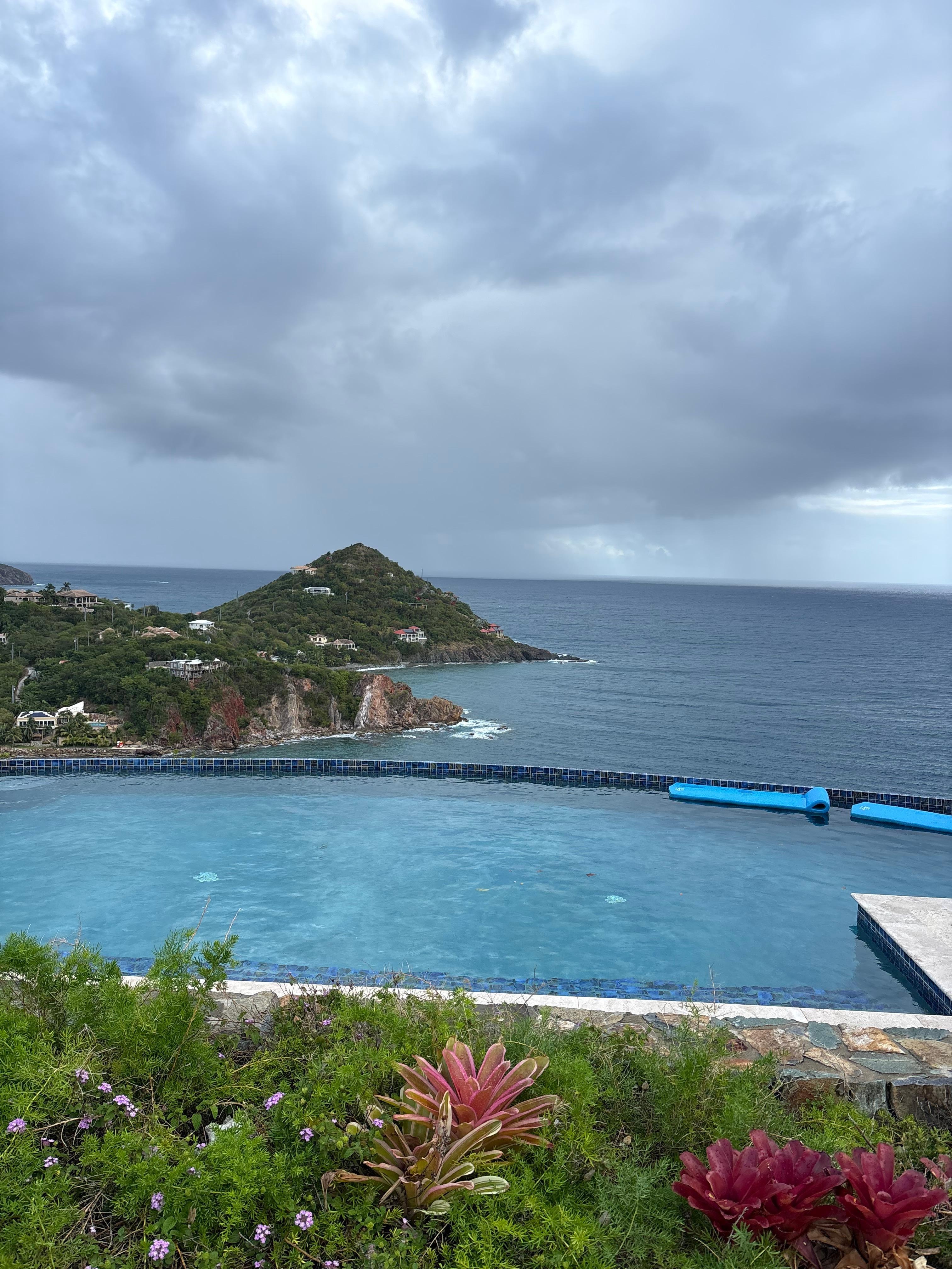 View after walking in from the driveway!