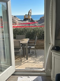 Here’s my beachfront access