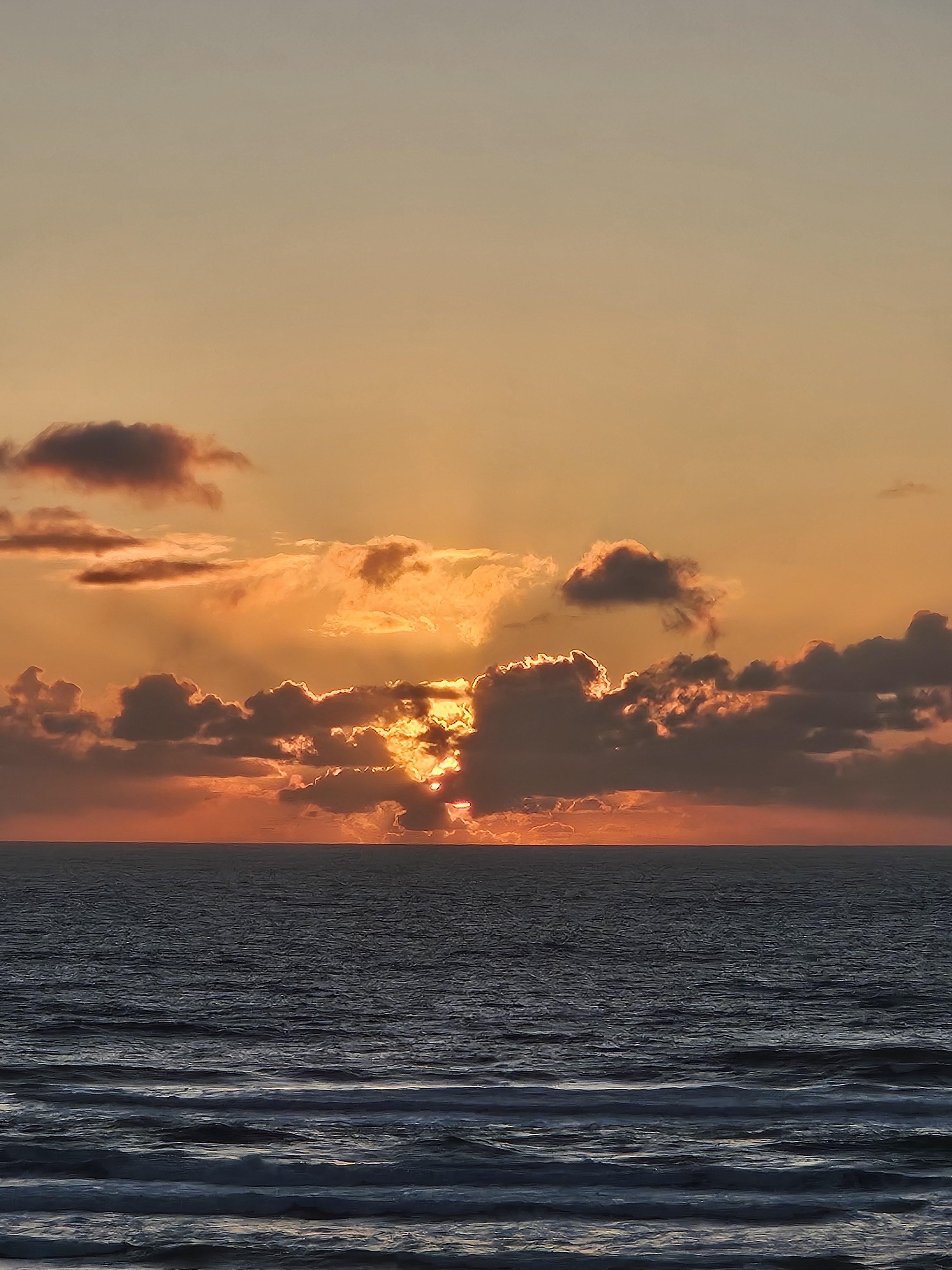 Sunset was amazing
