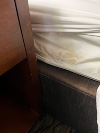 Dirty bed