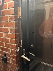 This is what the front door looks like.