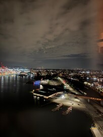 View from our room.