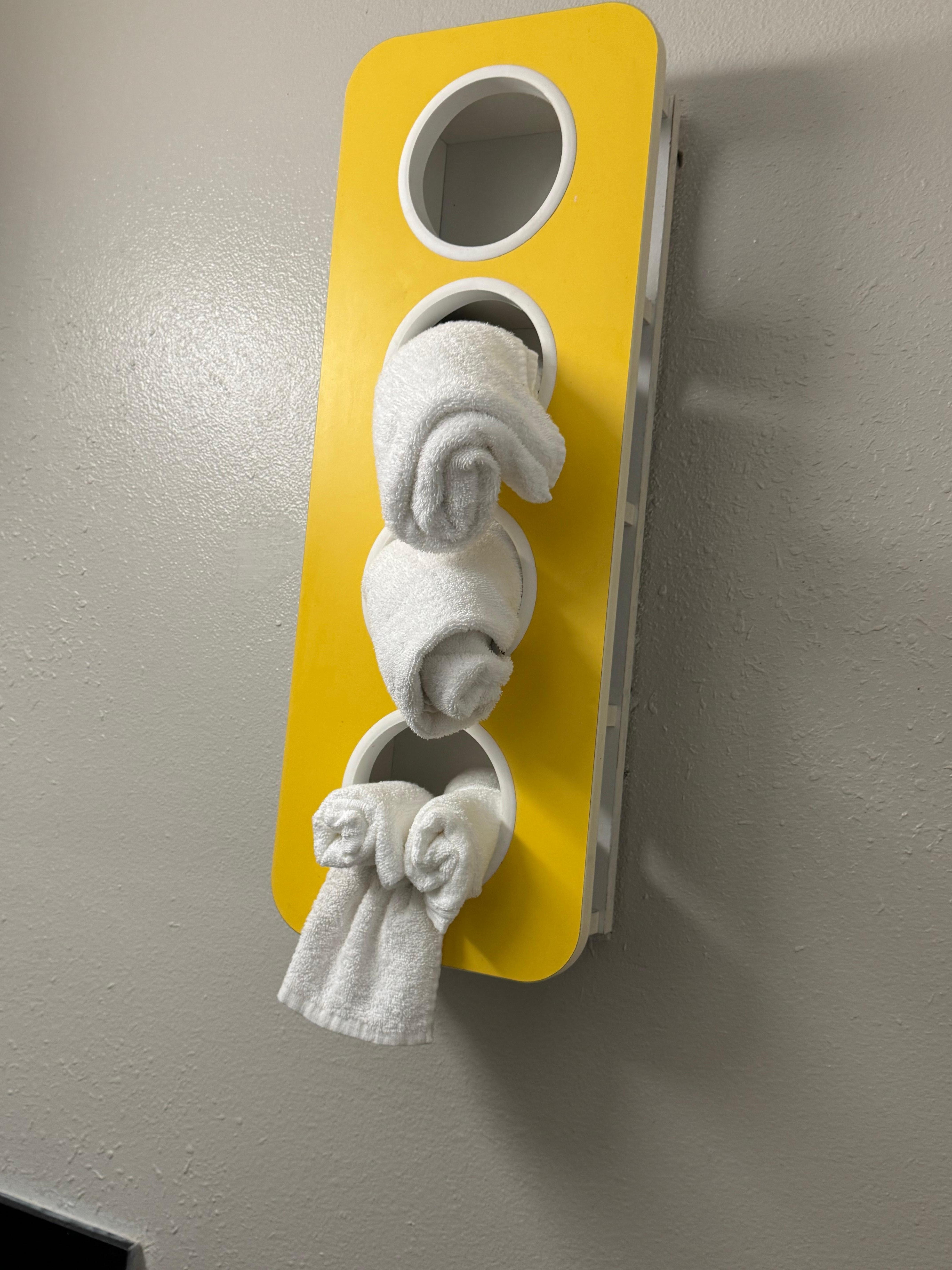 Dirty & messy towels 