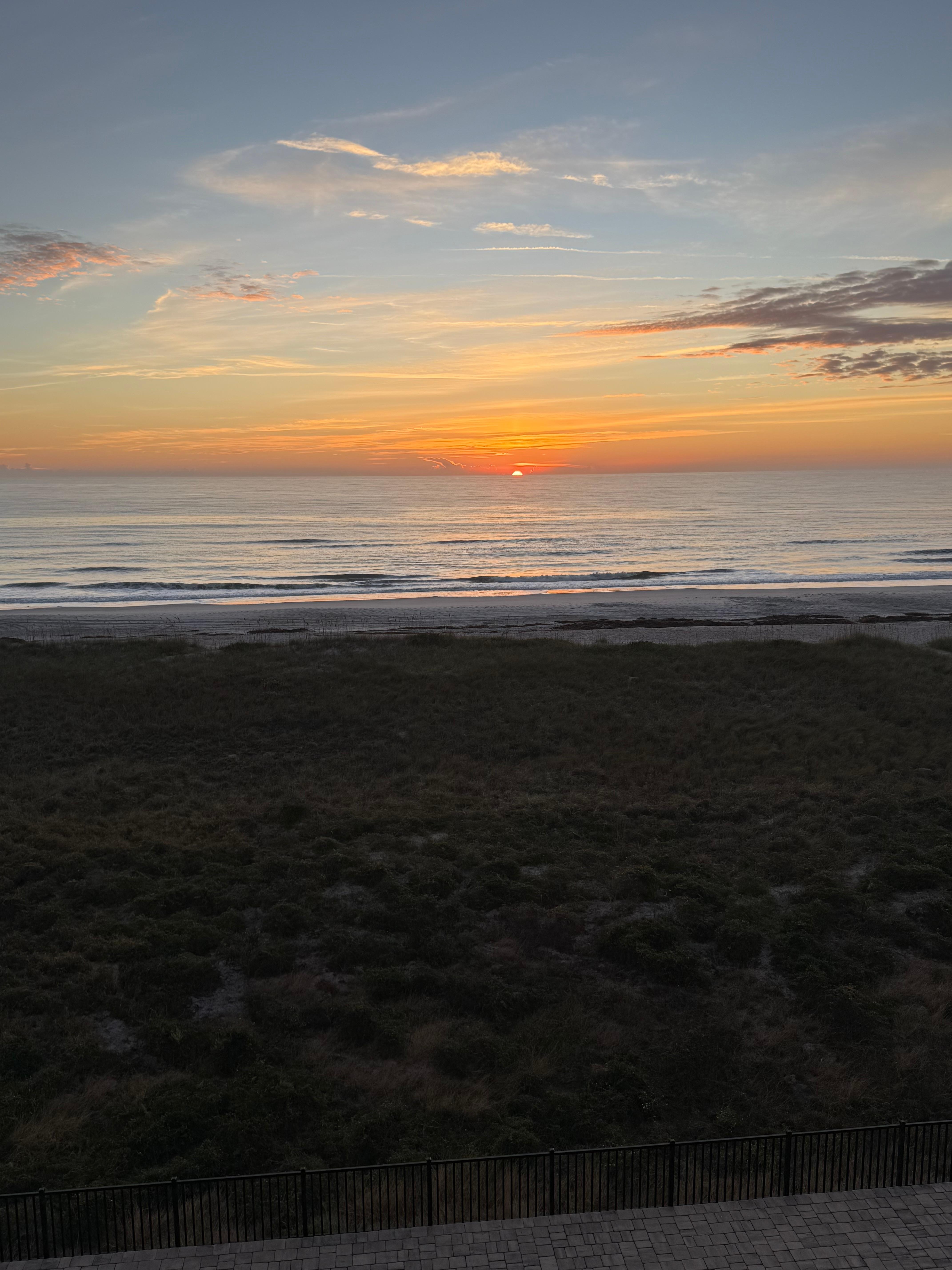 From the balcony, beautiful! 