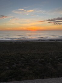 From the balcony, beautiful!