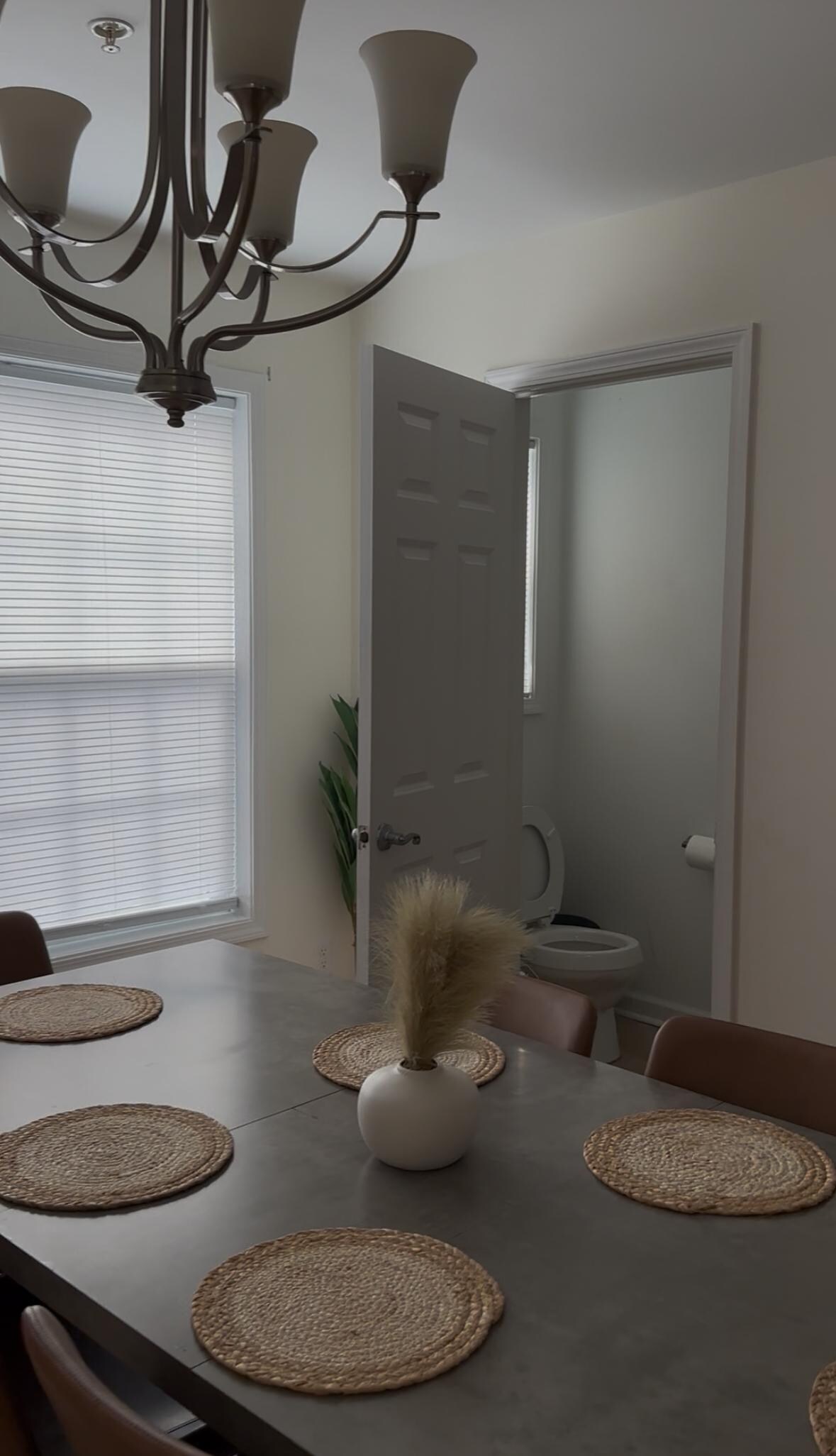 Dining room/ downstairs bath