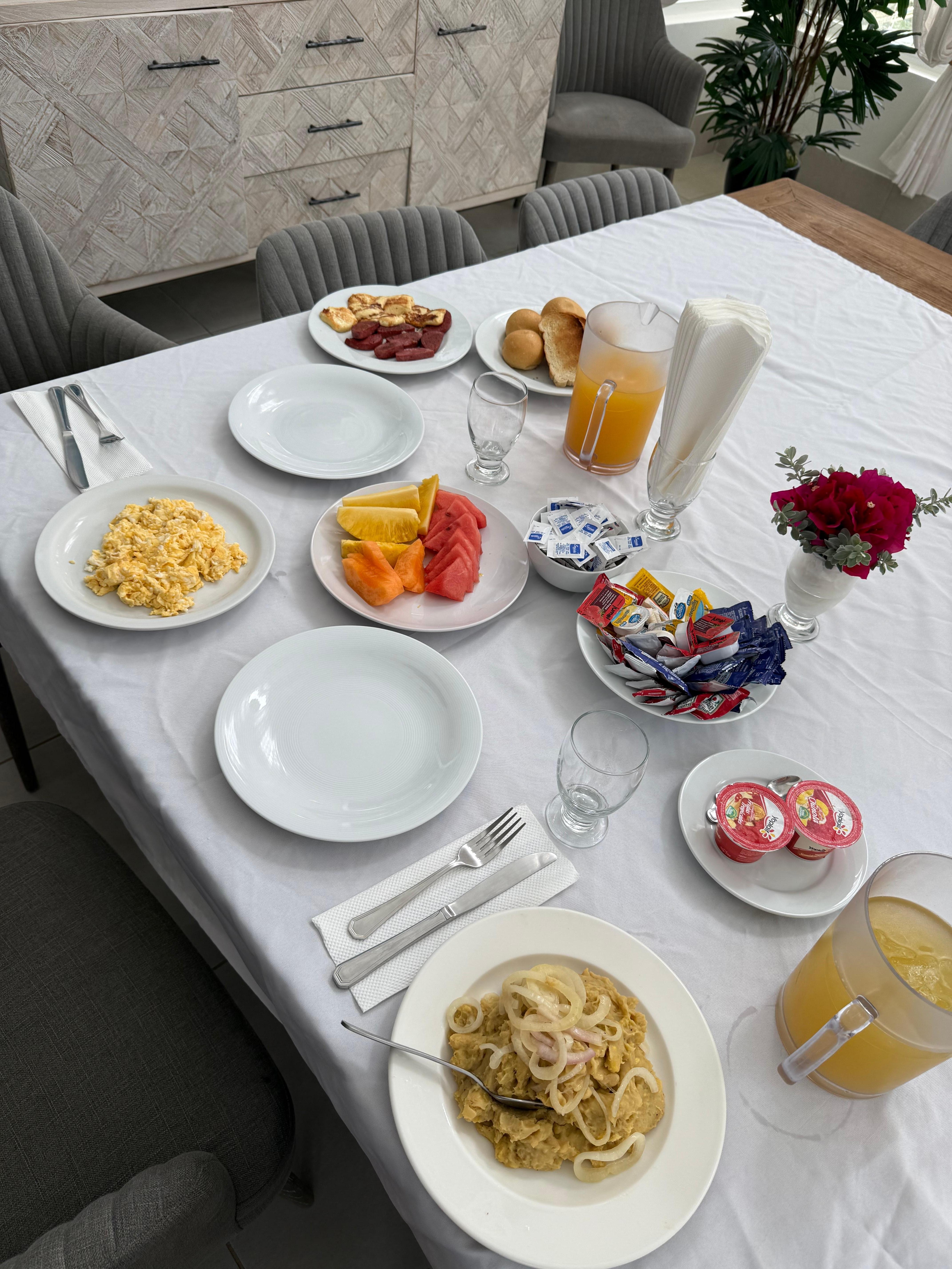 Dominican breakfast