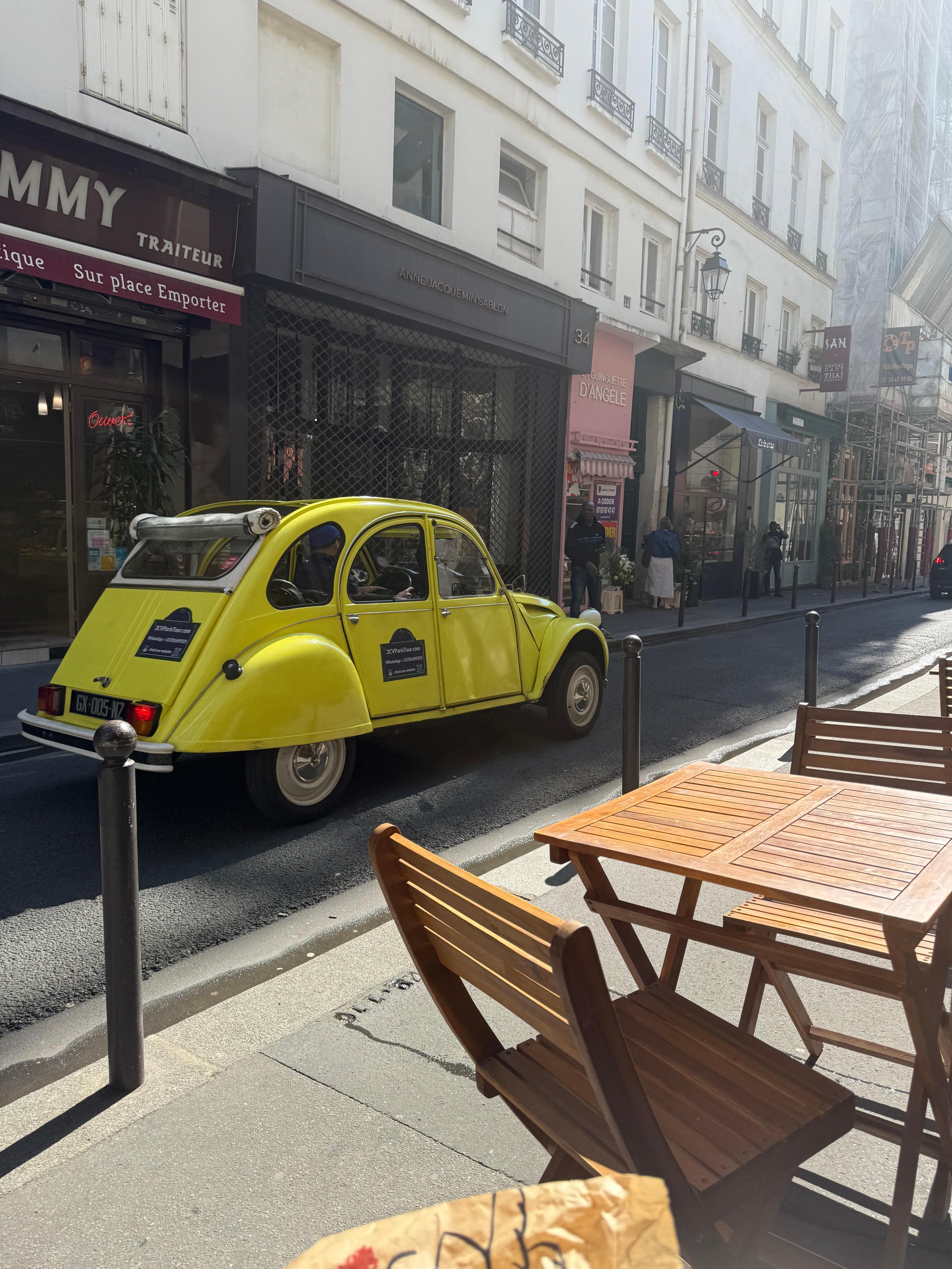 At the boulangerie next door.