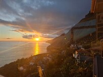 Sonnenuntegang vom Restaurant 90°