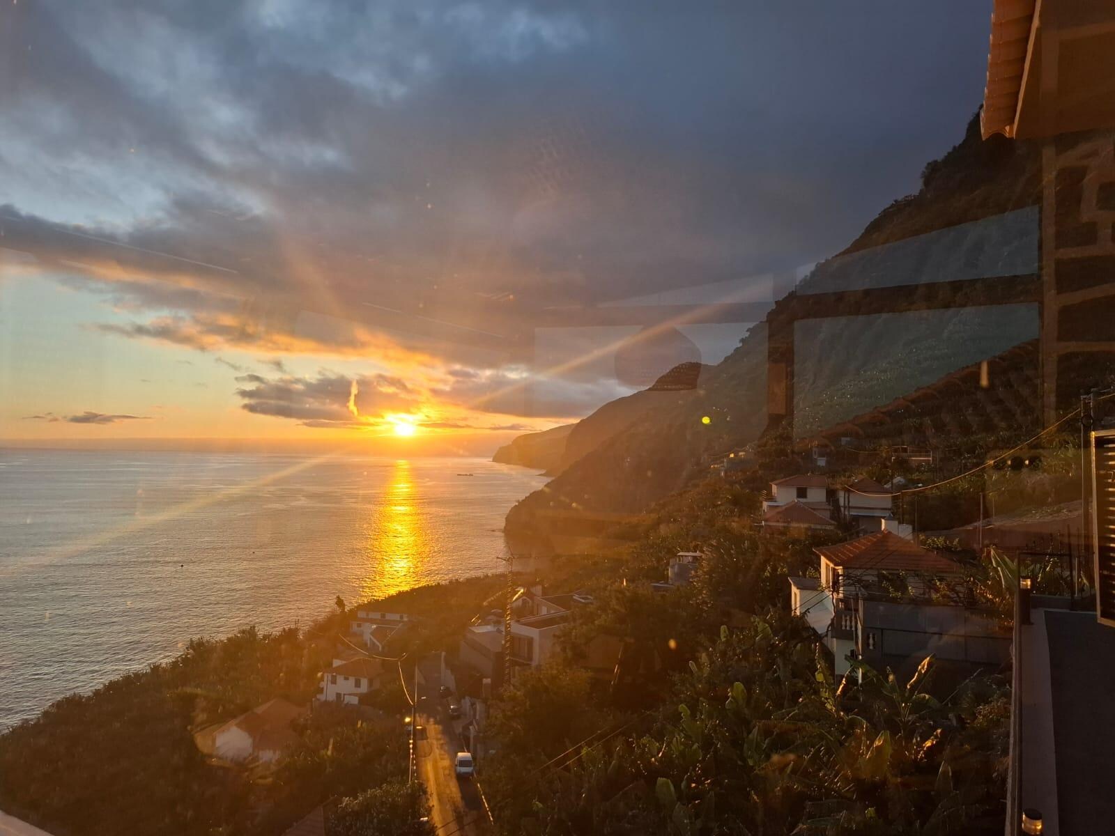 Sonnenuntegang vom Restaurant 90°