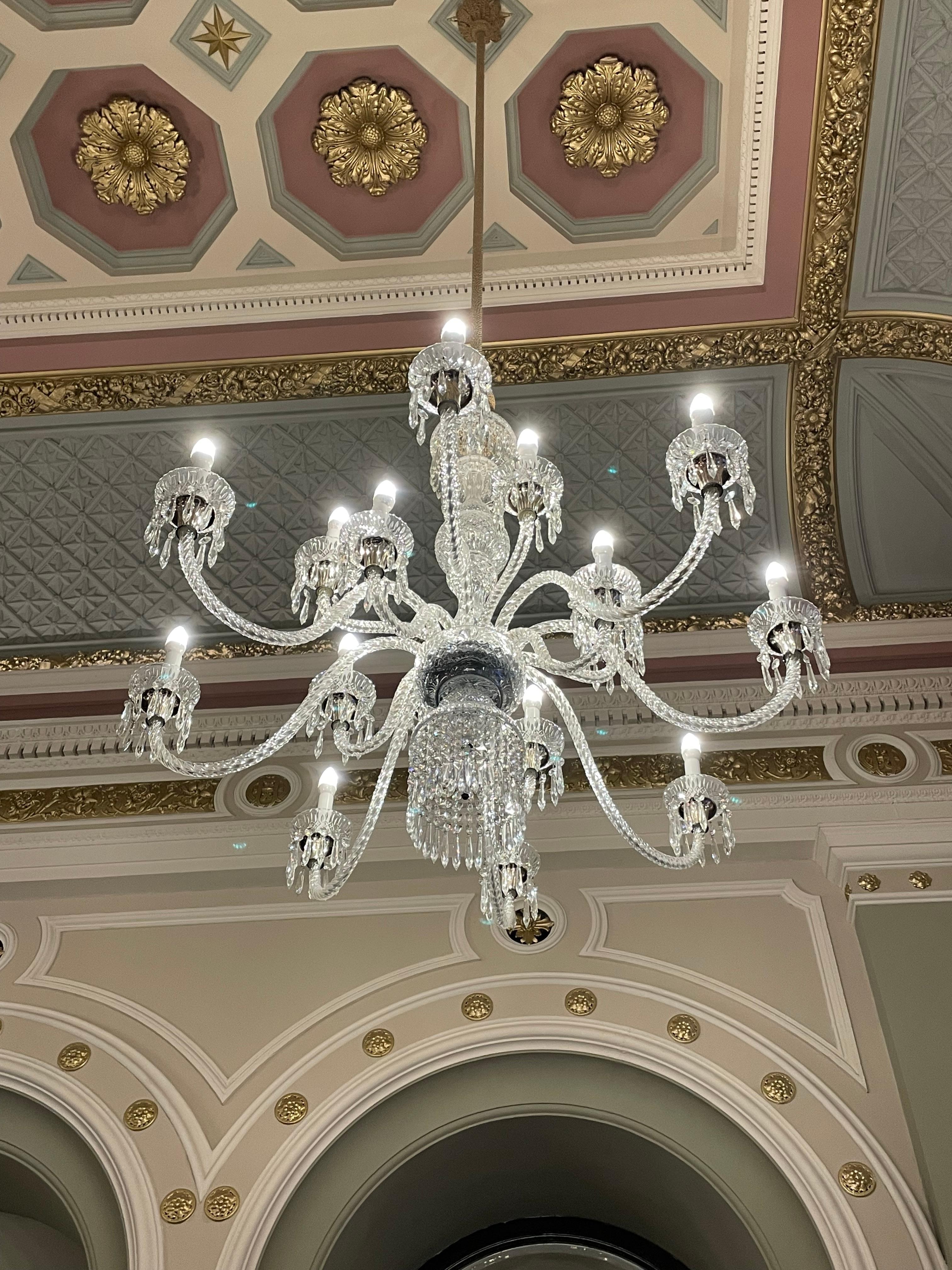 Restaurant chandelier 