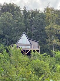 The house from the back side