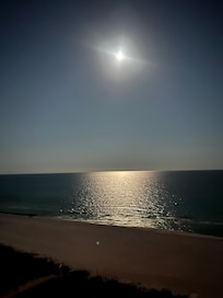 The moon 🌕 was amazing while we were there. This was taken from the balcony!