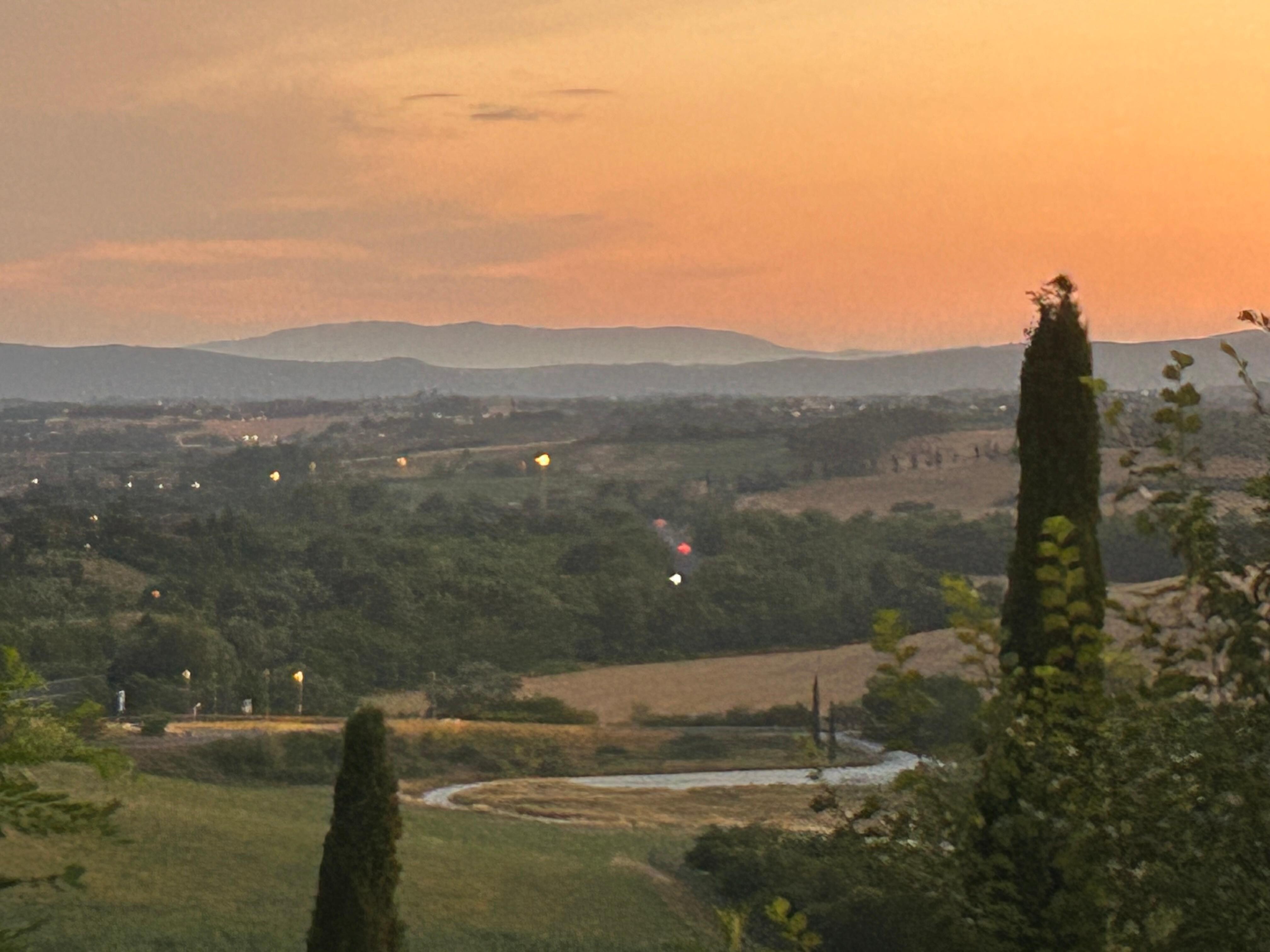 Sun drenched evening sunsets!