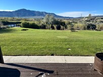View from our sliding glass door