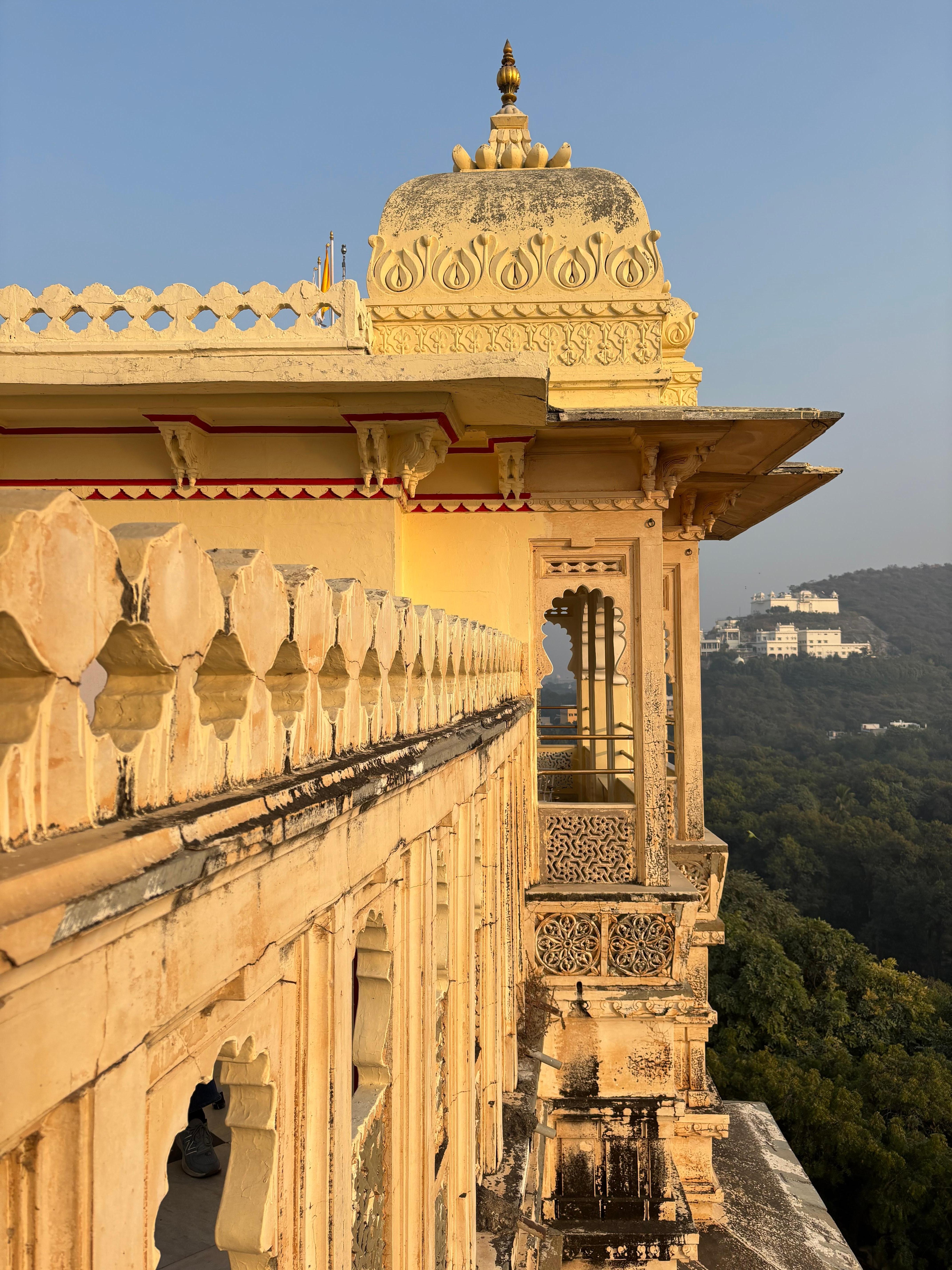 View from private patio