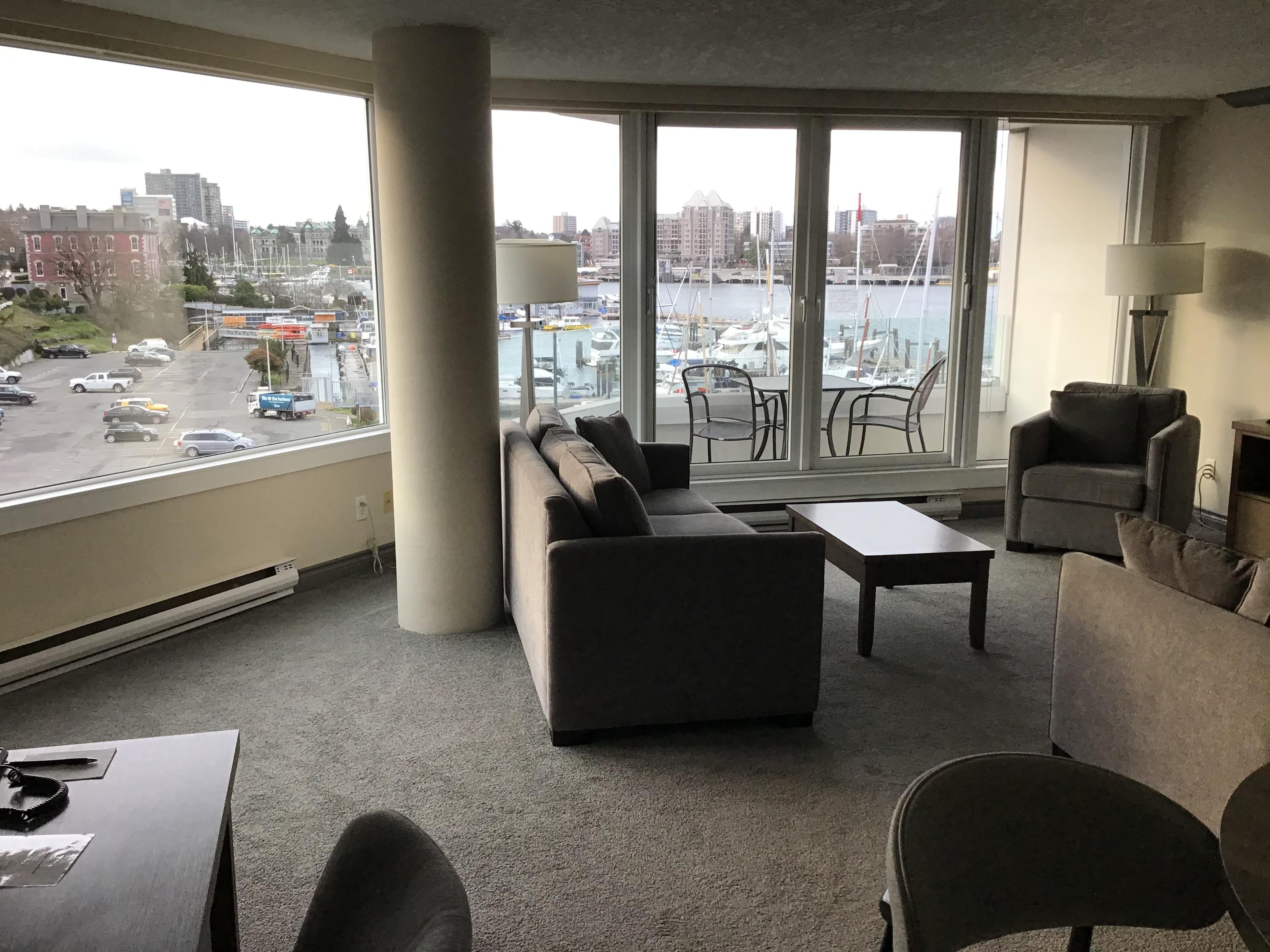 Very comfortable and large living area.