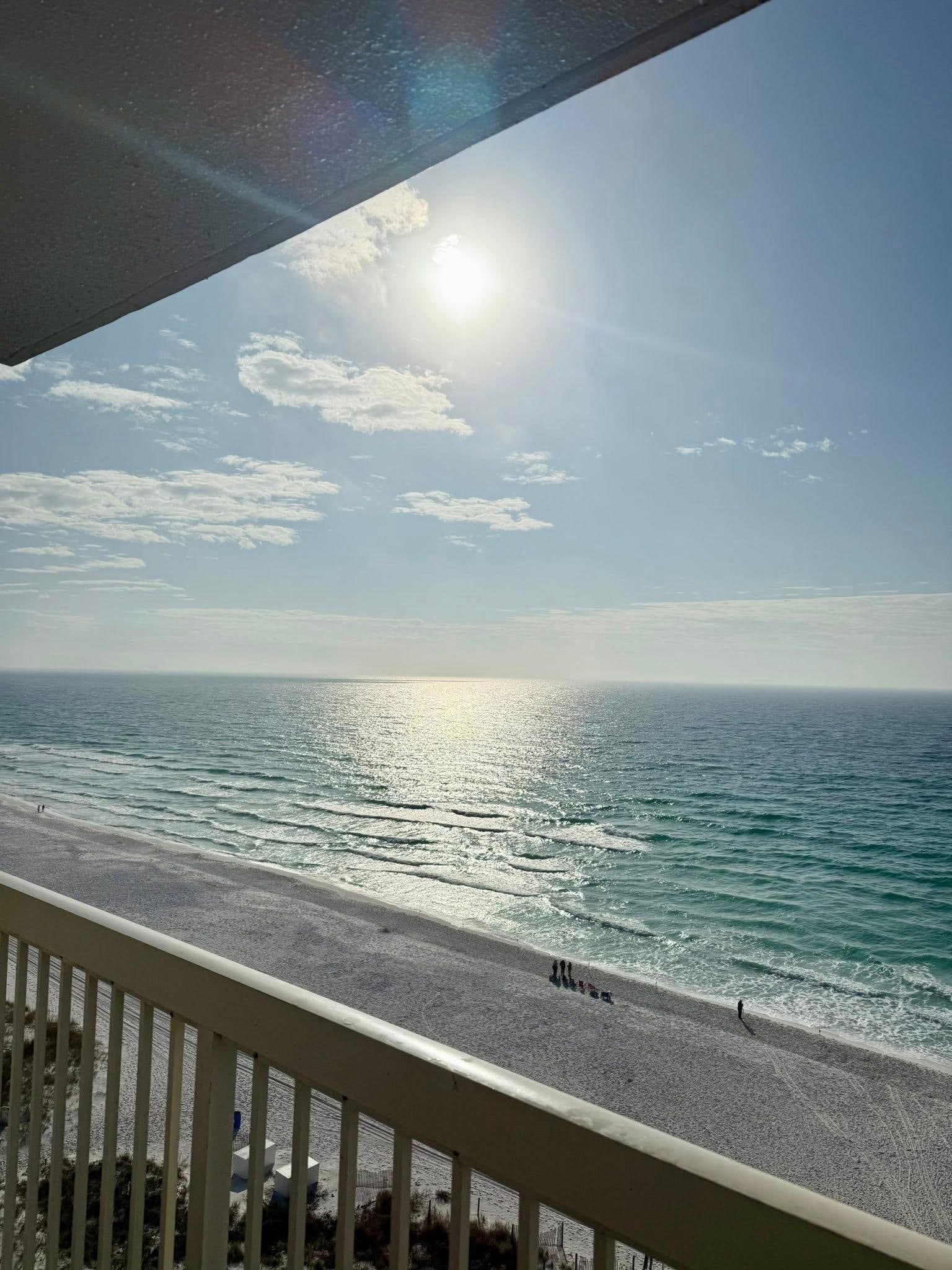 Sunrise from the balcony!!