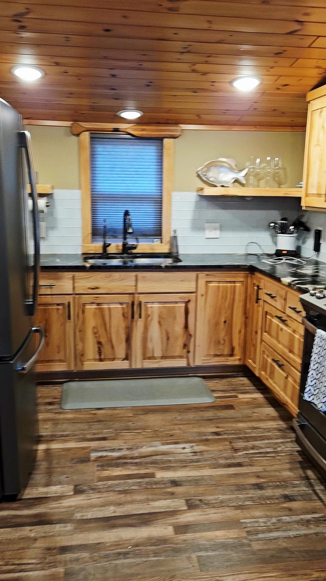 The beautiful kitchen