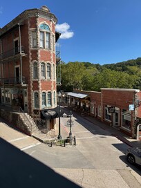 Downtown on a Monday, pretty quiet.