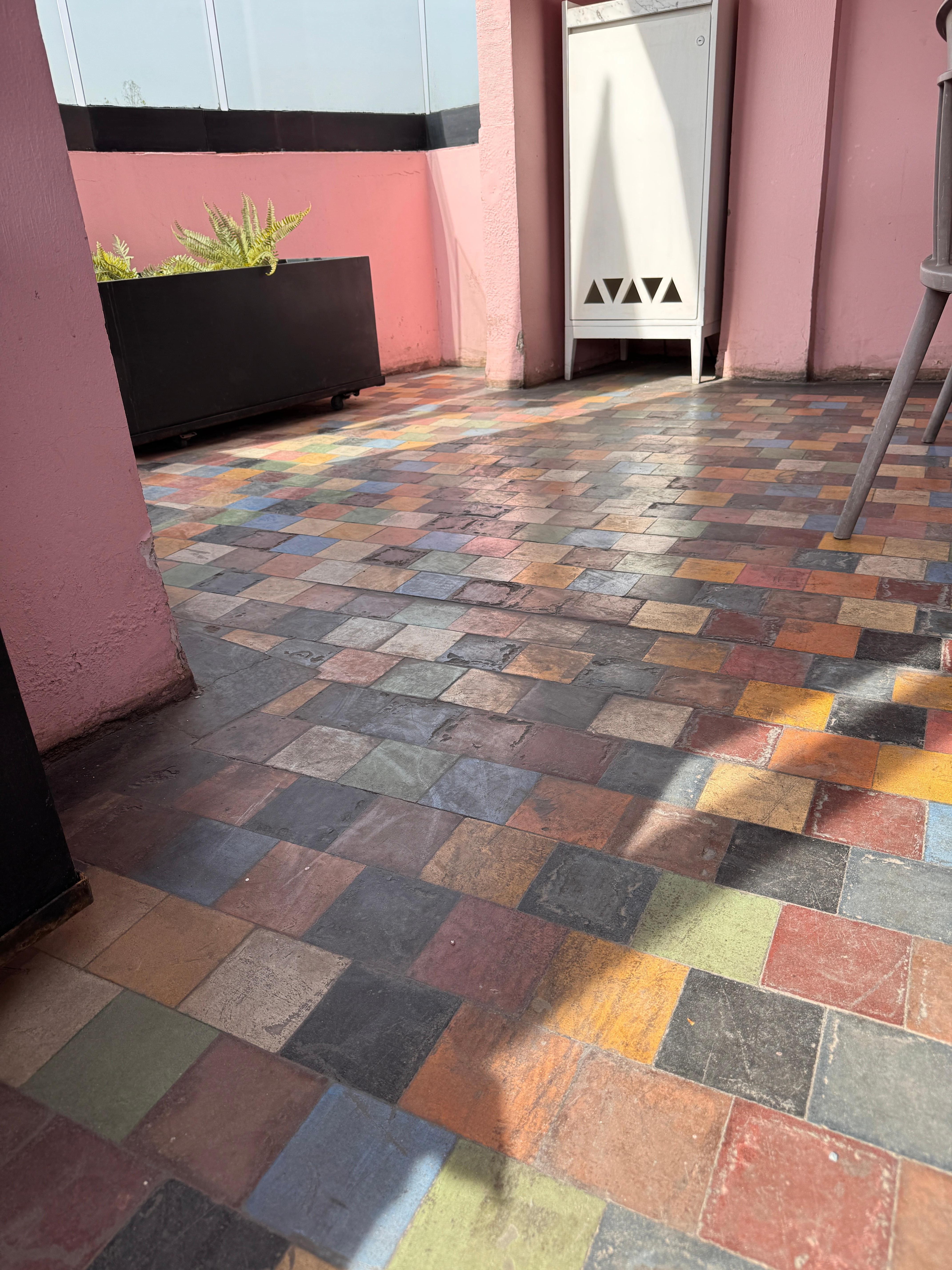 Beautiful tile throughout building