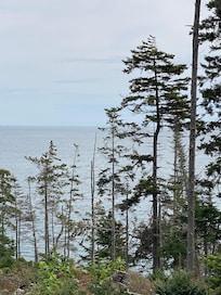 View of the ocean from our hike.