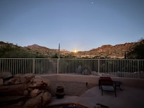 That’s actually the moon