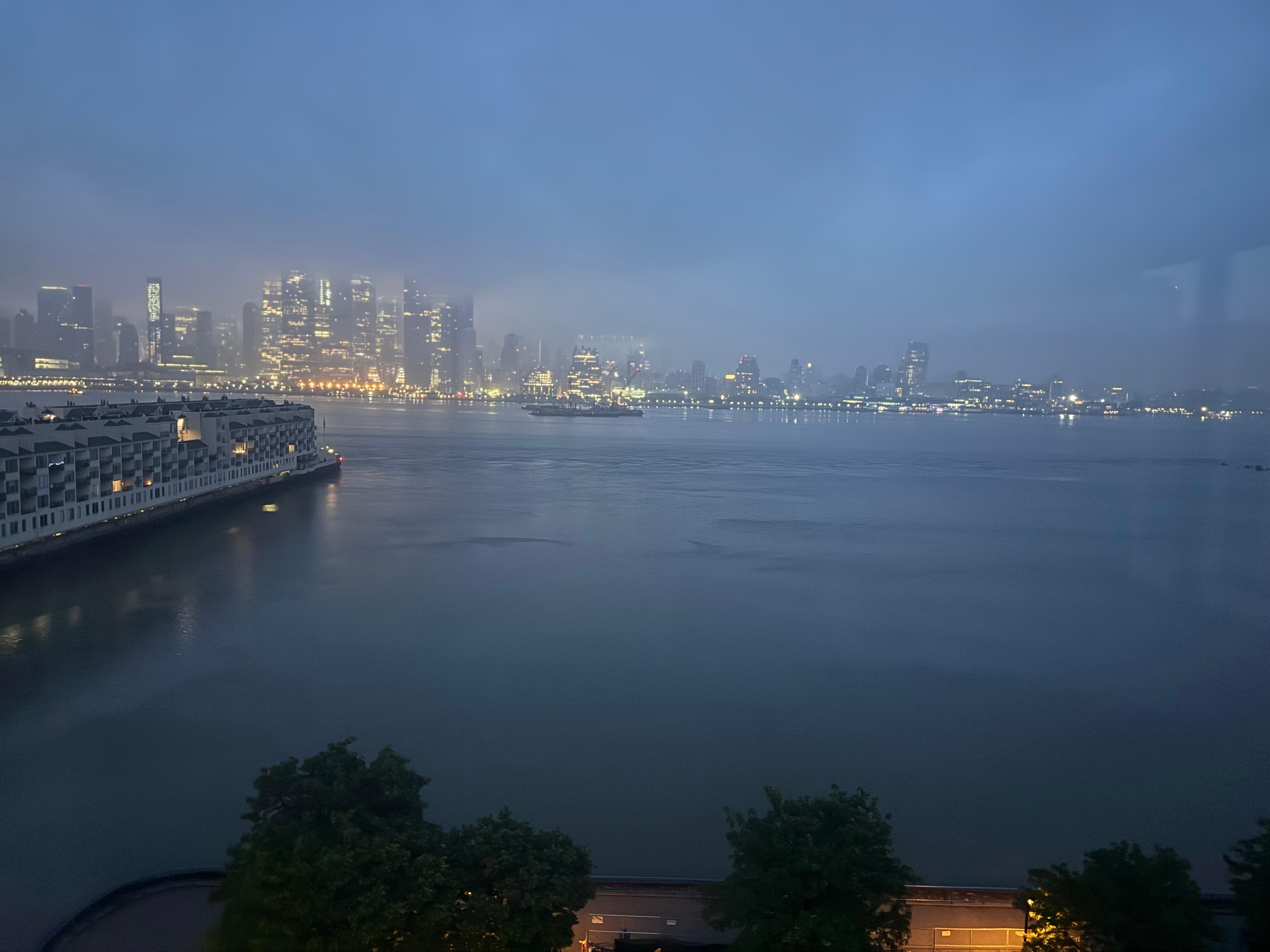 View from panoramic room