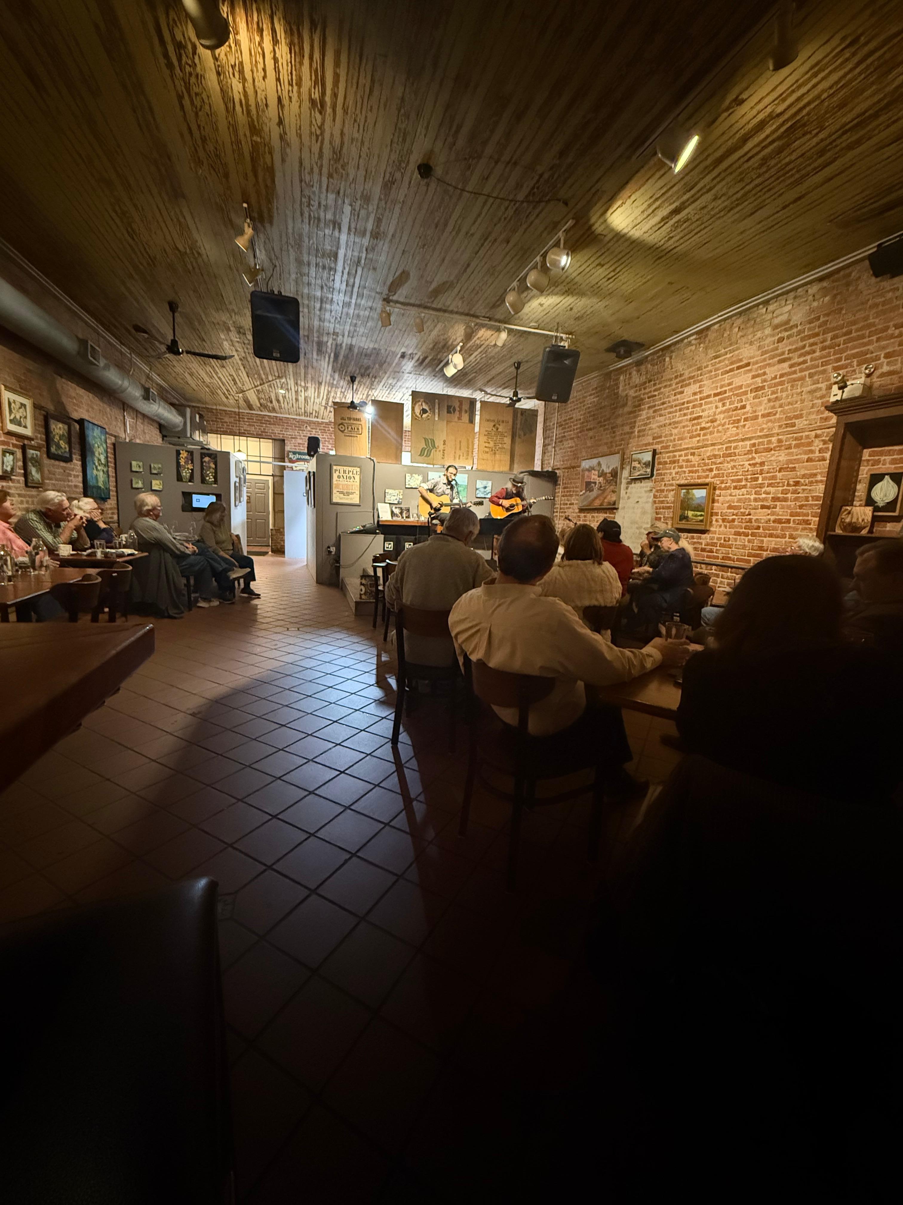 Purple Onion Bar and restaurant. 