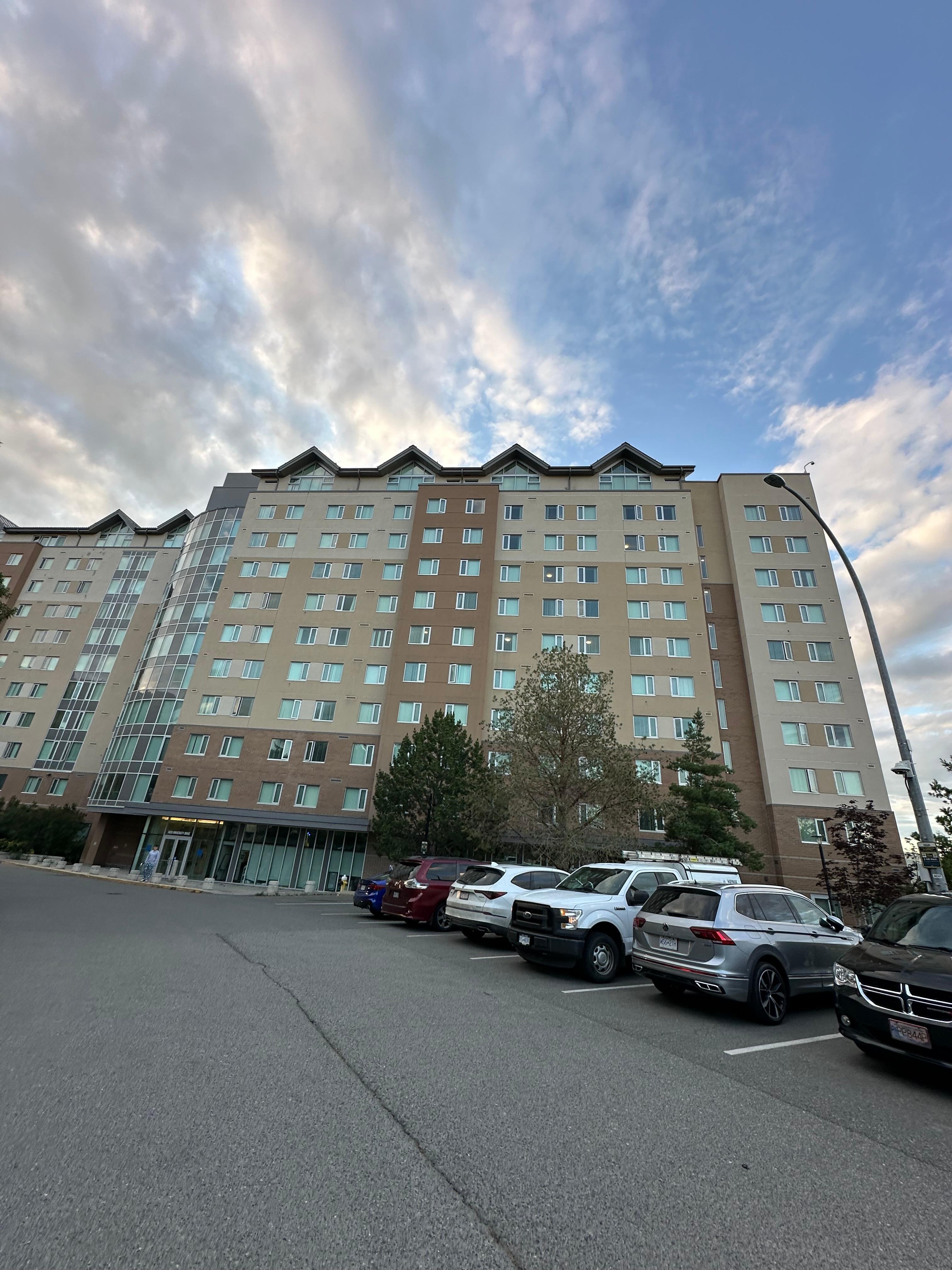 The building