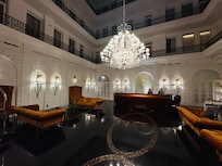 Lobby reception desk