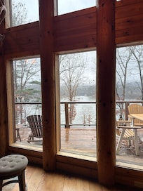 So cozy even on cool rainy days.