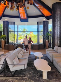 We enjoyed our stay tremendously. The music throughout the resort was oh so nice, very fitting for the environment. We plan to return in a couple of months. We thank management and their staff for a five-star treatment, 🤗
