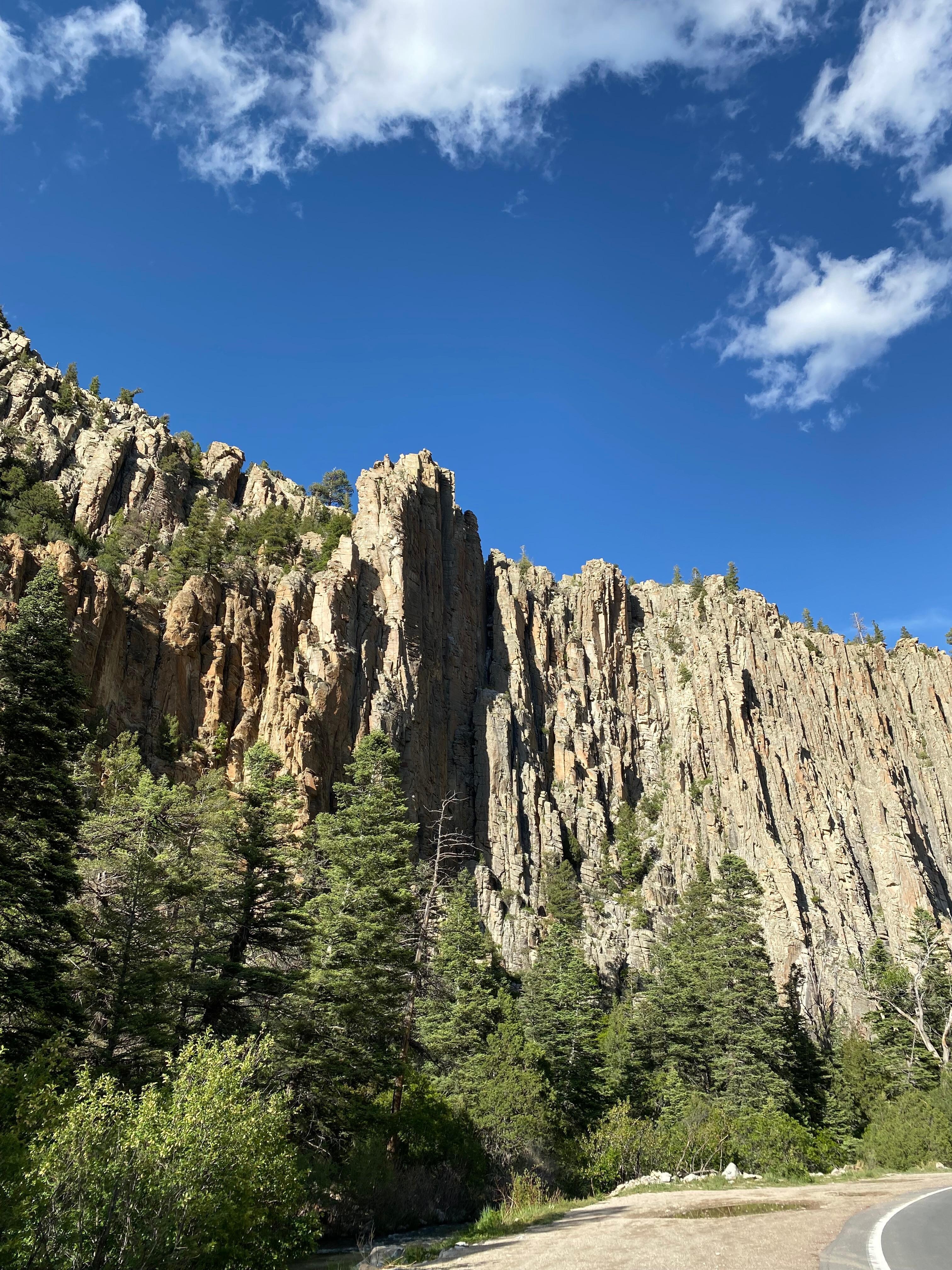 Palisades Sills in the Canyon.  